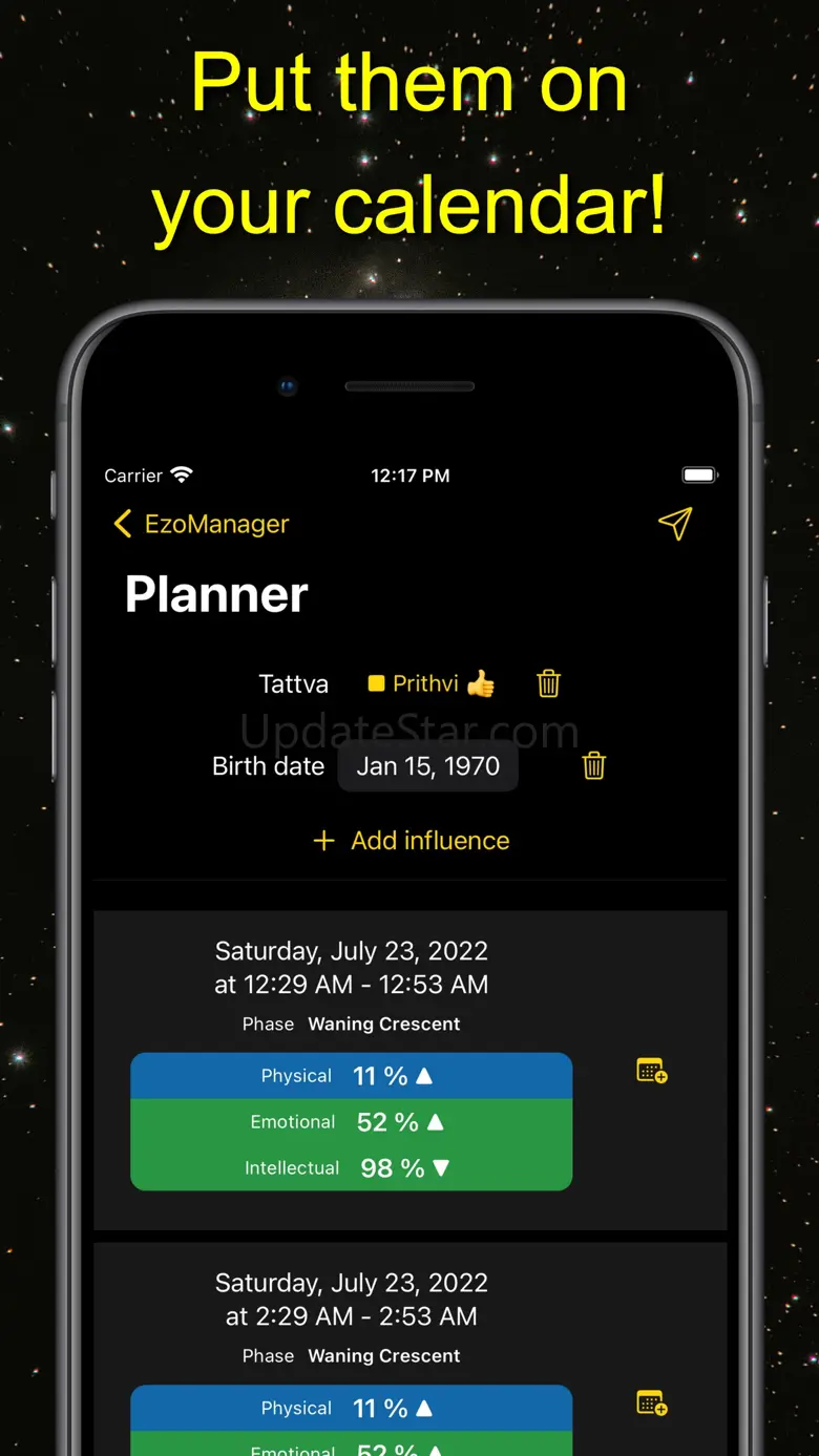 EzoManager – esoteric planner 1.0.28