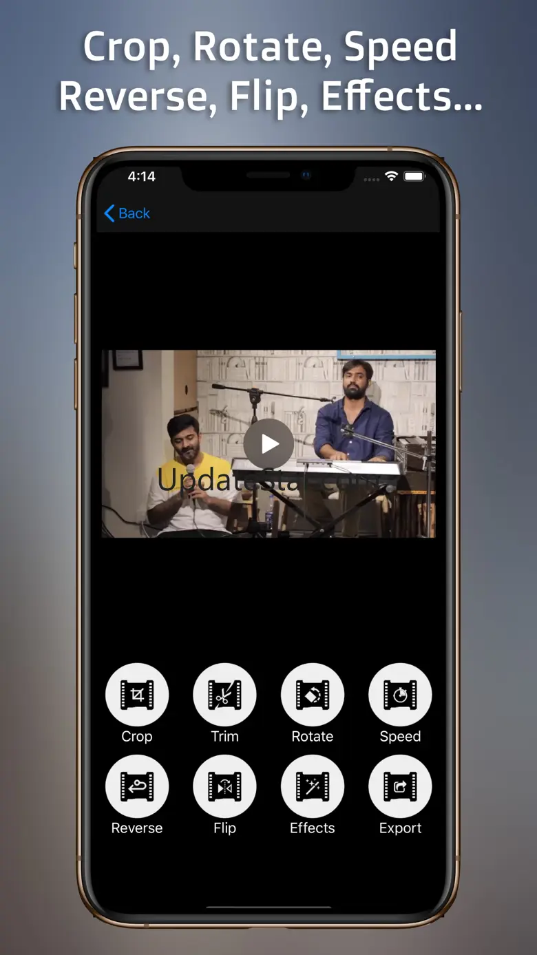 VidEdit - Crop, Reverse, SloMo 1.0