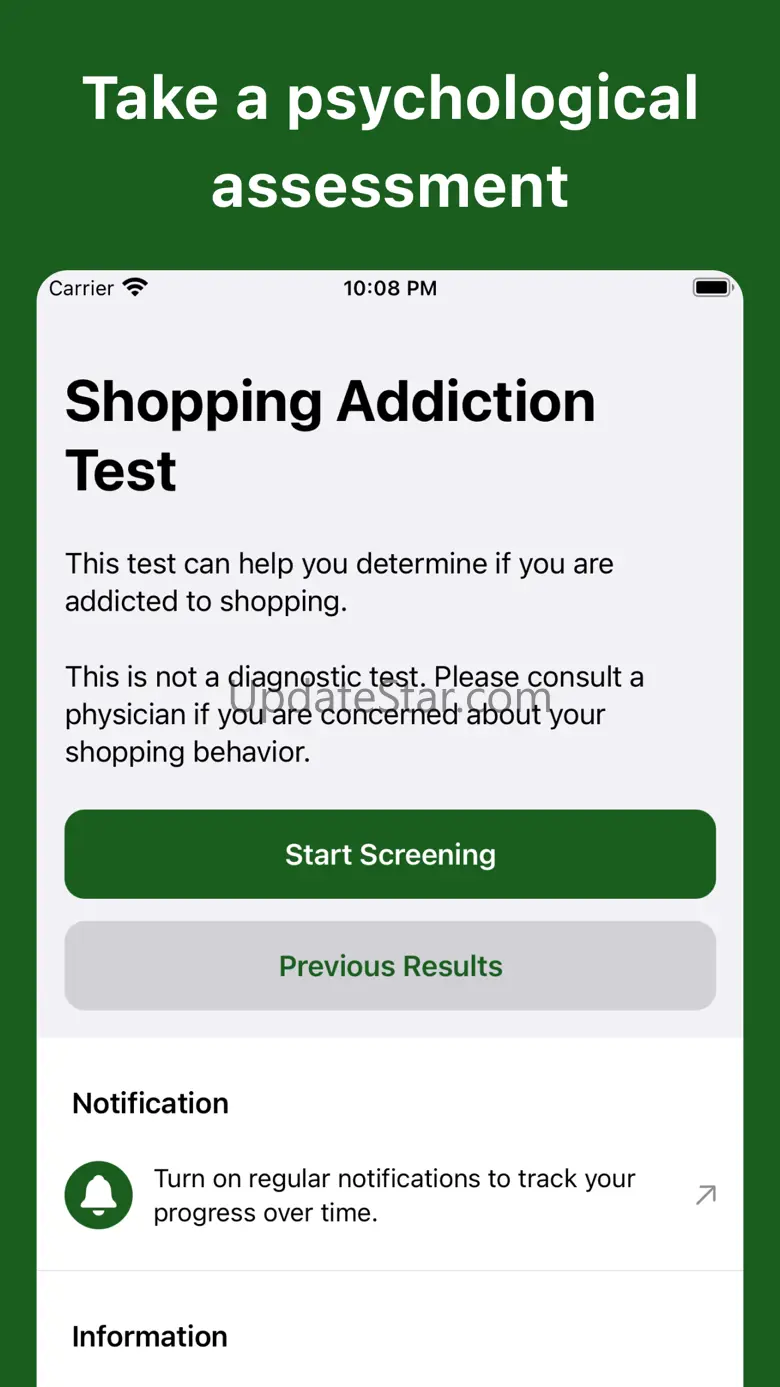 Shopping Addiction Test 1.0.1