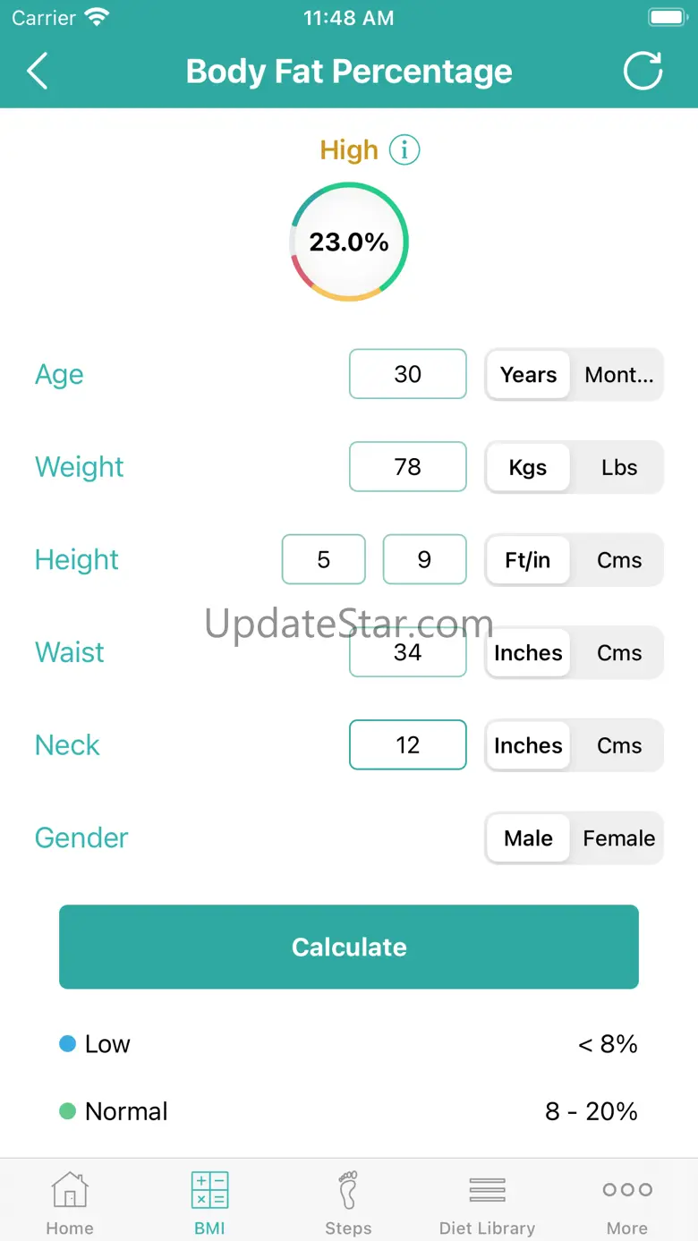 Calorie Counter - Daily Steps 2.0.1