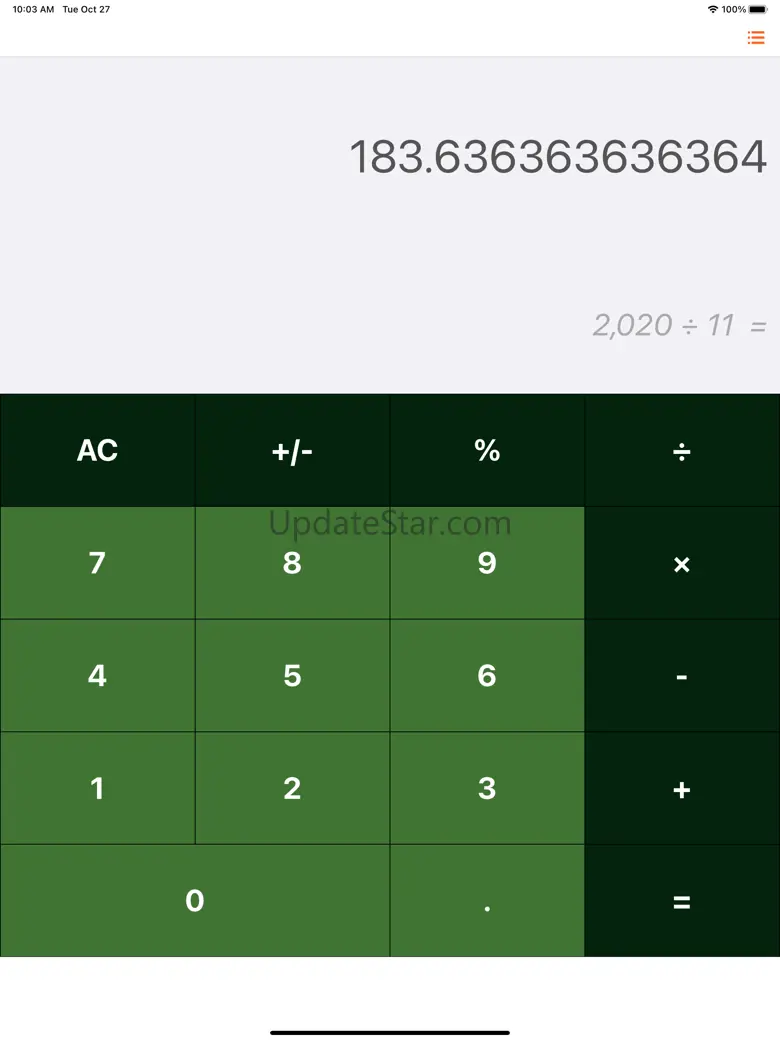 Calculator for iPad ' 1.1.0