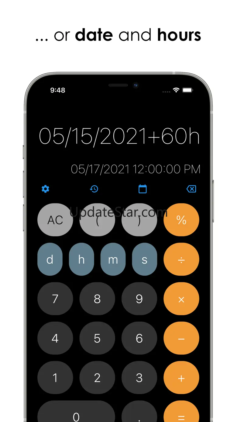 Time Calculator + − × ÷ 1.2.1
