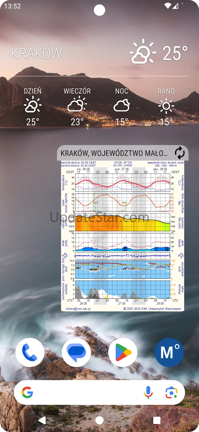 Meteo ICM — weather forecast 3.4.4
