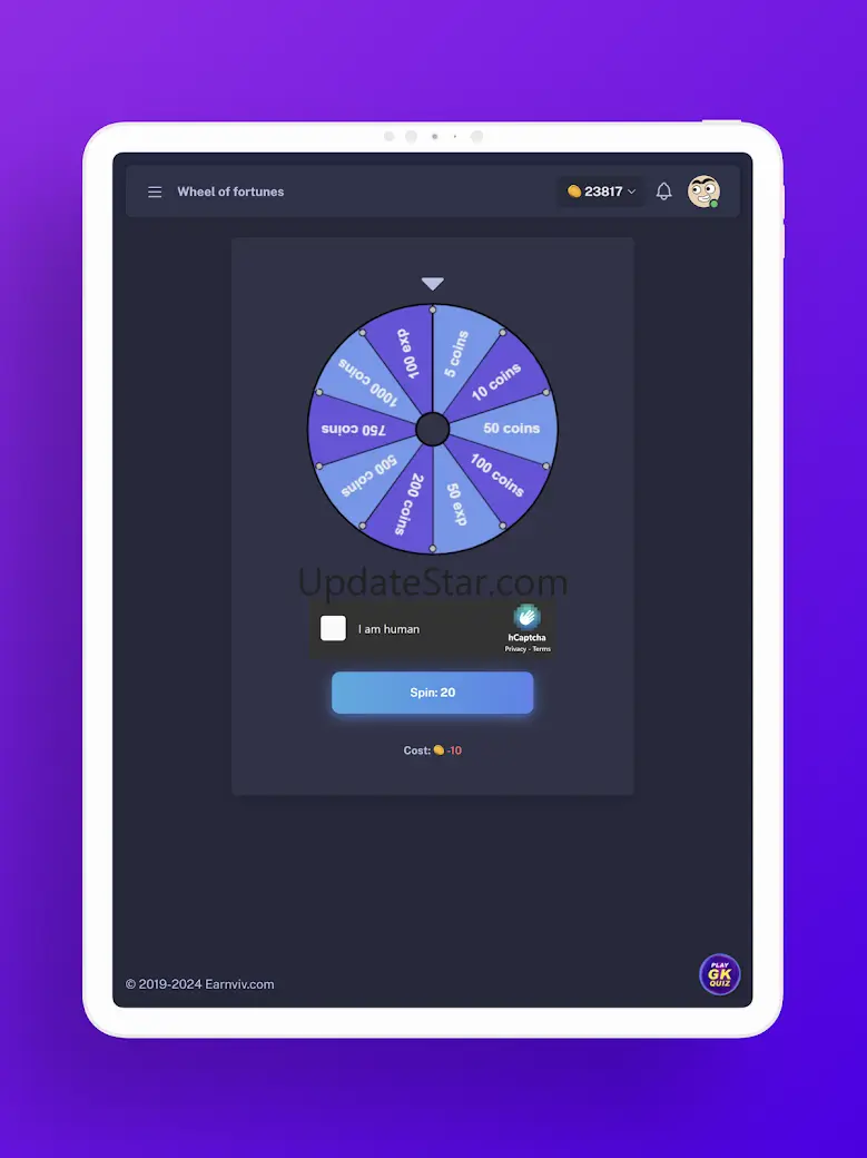 Earnviv: Earn Crypto Rewards 1.0.0