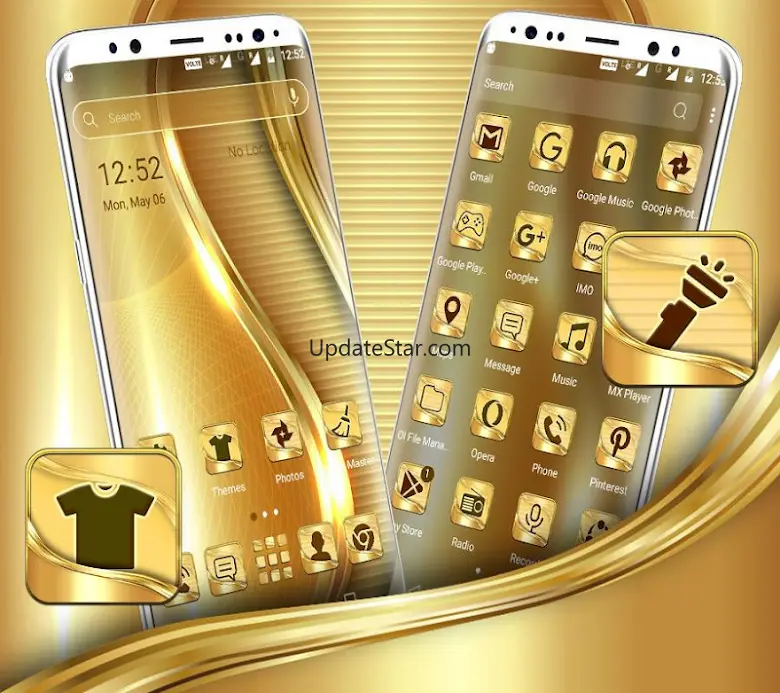 Golden Launcher Theme 2.6
