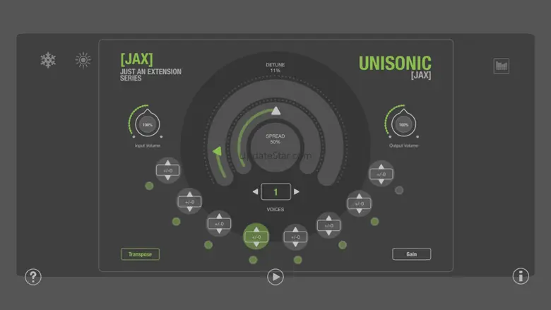 JAX Unisonic (Audio Unit) 1.9