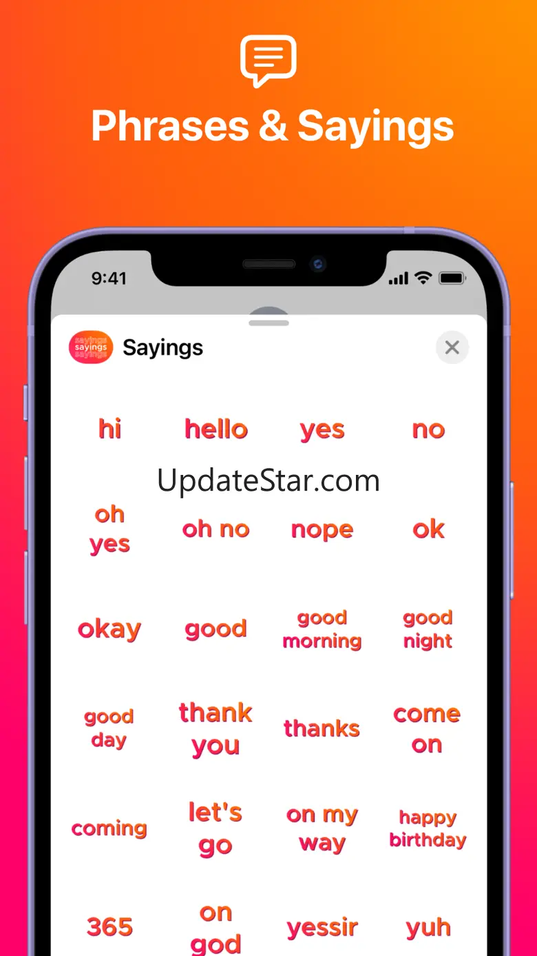 SAYINGS 3: Sticker Pack 6.2