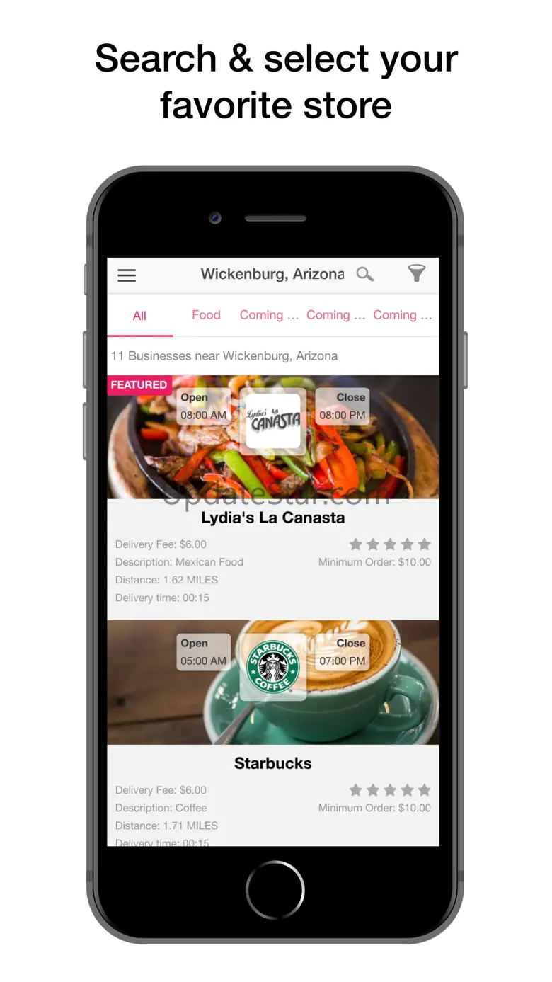 Busy Bee App Delivery Customer 4.31.20