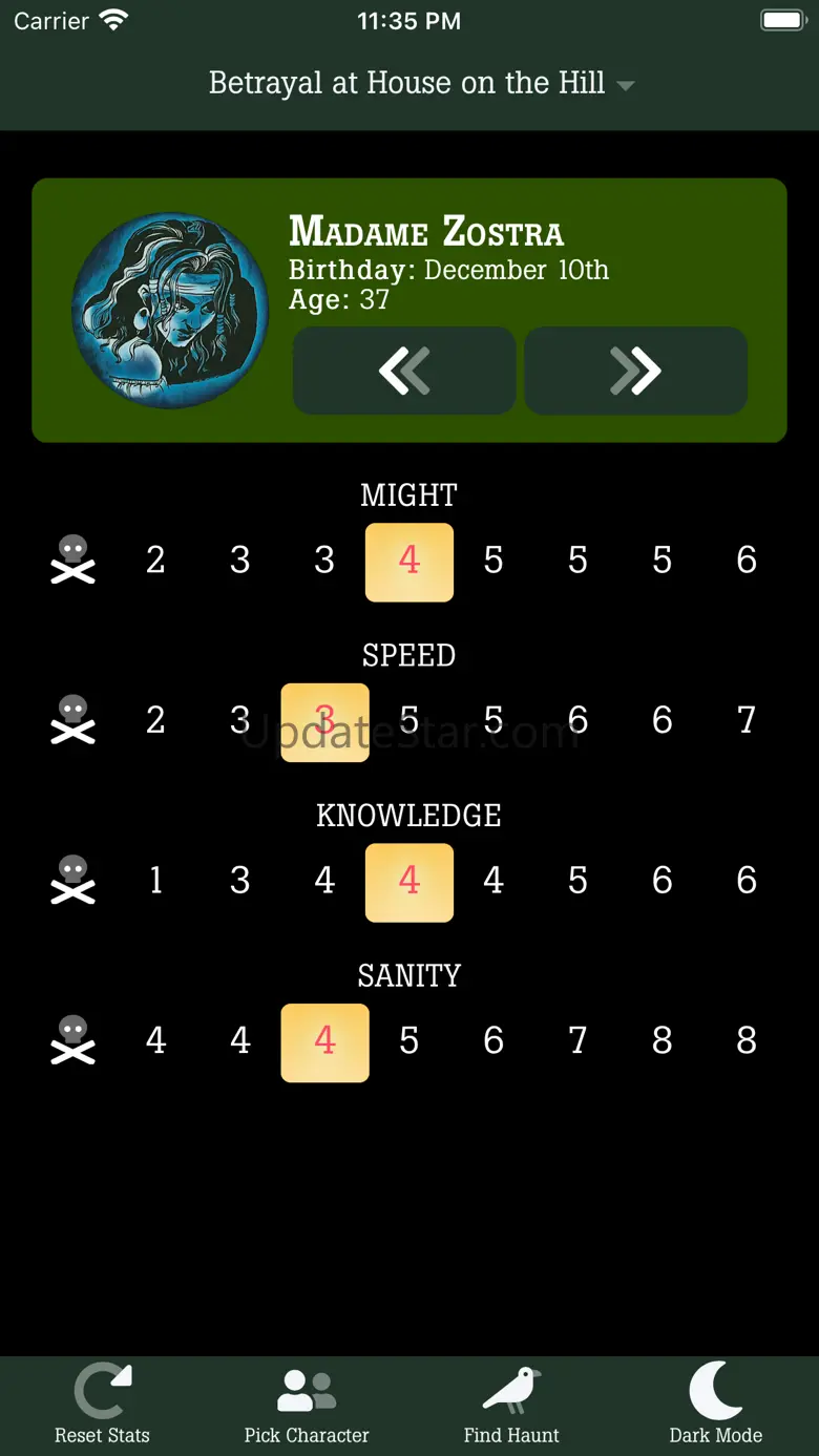 Betrayal Explorer Stats 4.0.0