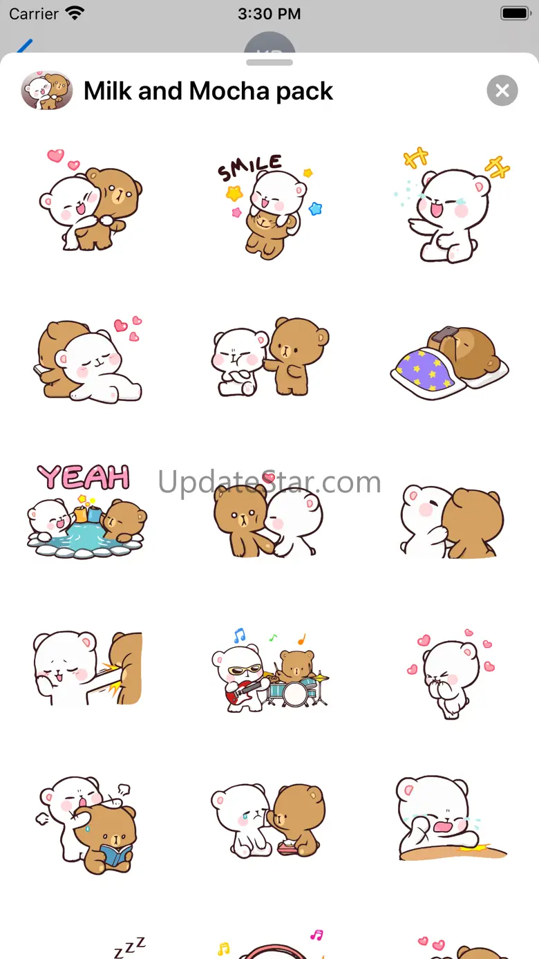 New Milk & Mocha Stickers 2021 1.0