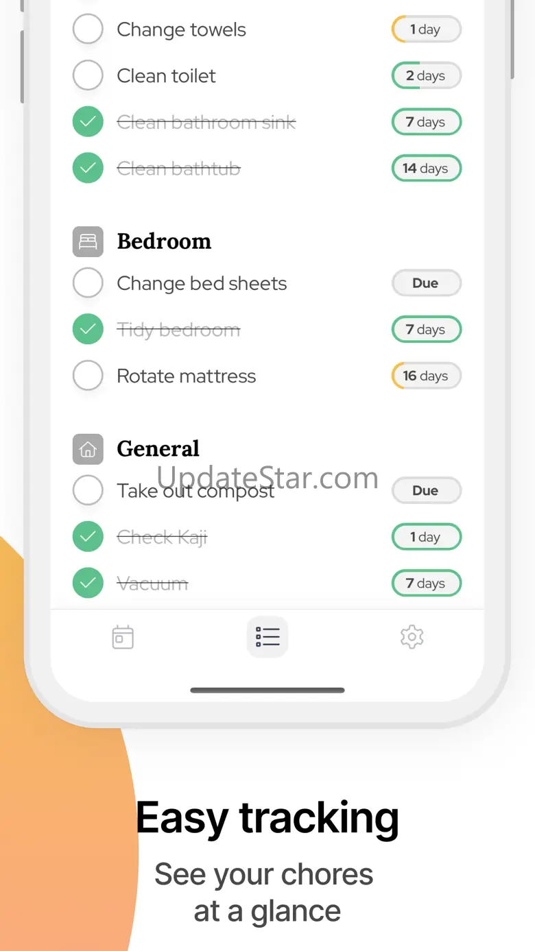 Kaji: Cleaning schedule 1.0.25