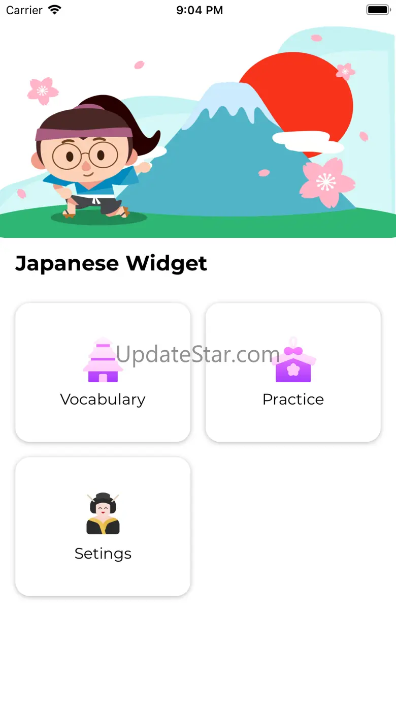 Japanese Widget JLPT 1.8