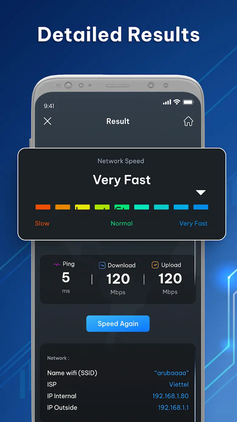 Speed Test: Wifi Analyzer 1.1.0