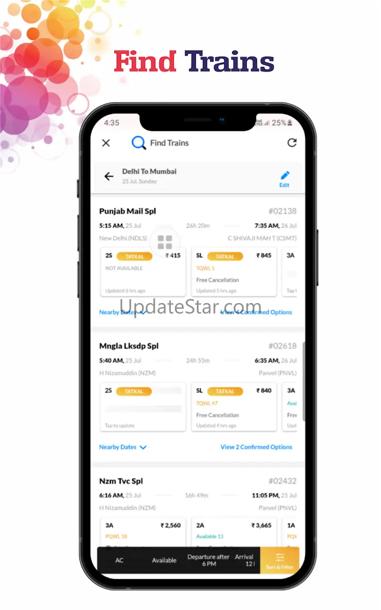 Indian Rail IRCTC, PNR App 1.018