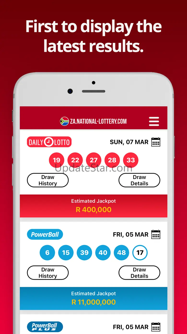 SA Lottery Results 1.1