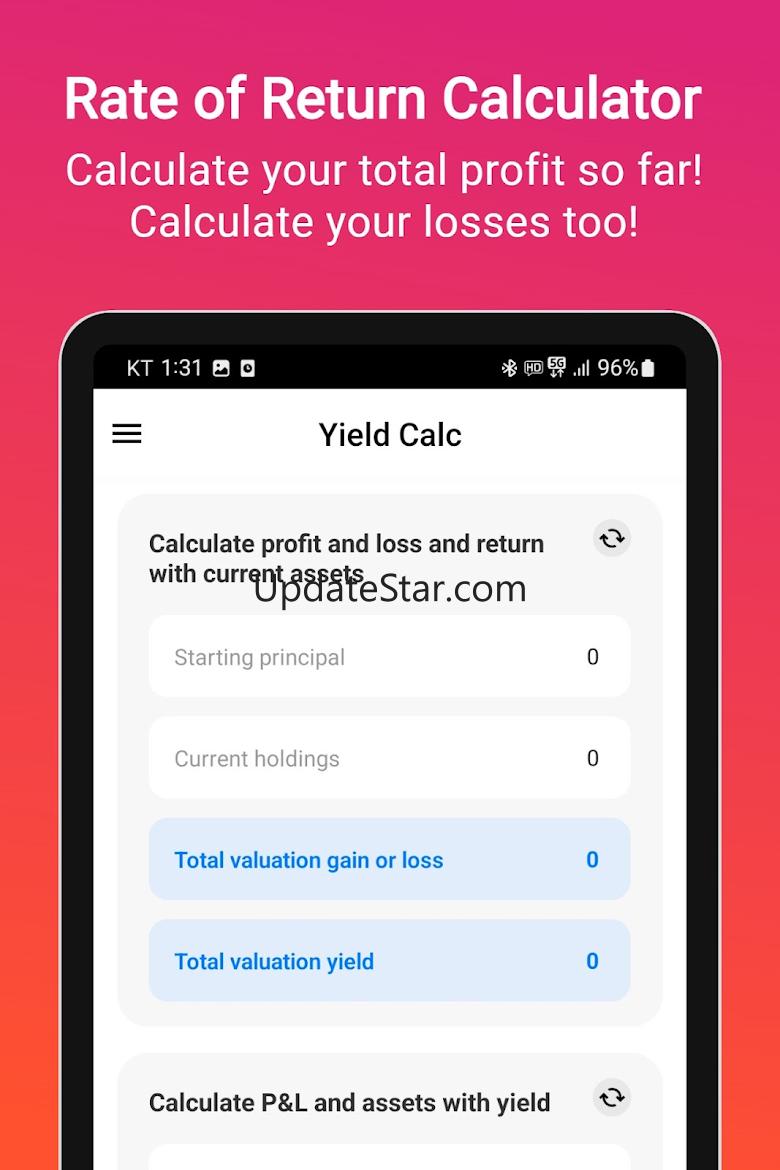 Gazua Calc - Averaging Down