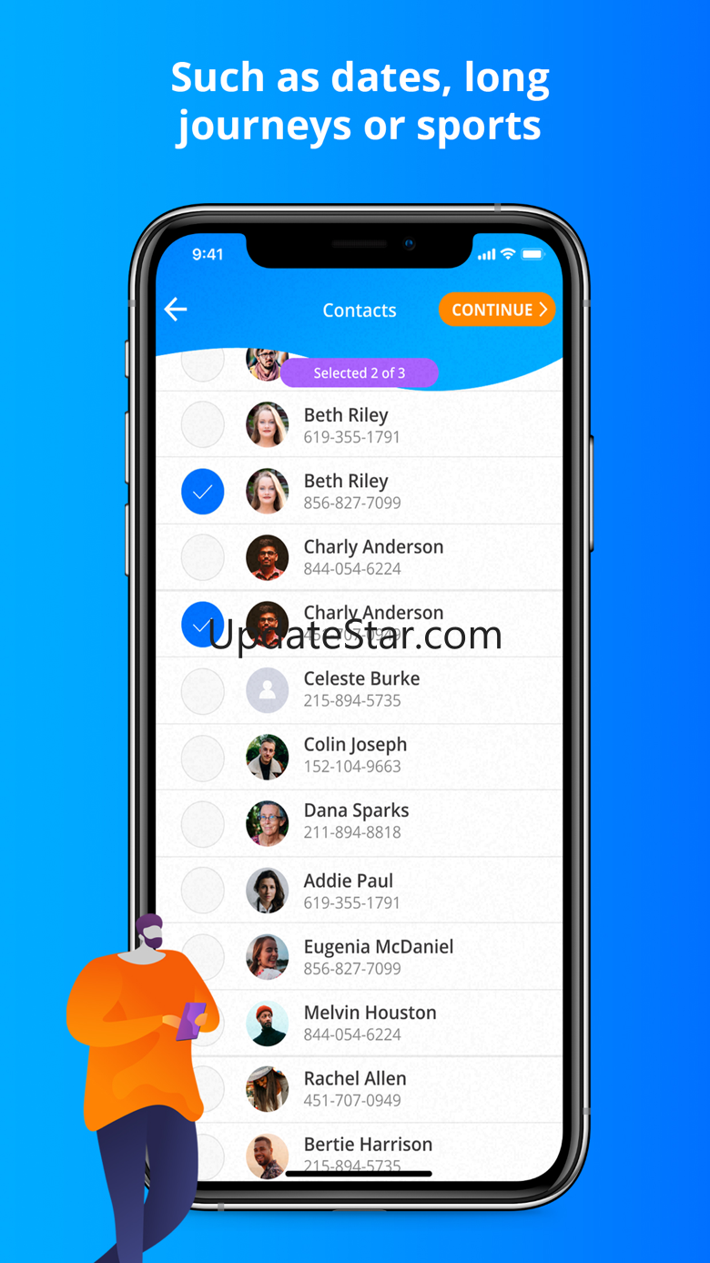 Personal Safety Net: Check in 1.8.1