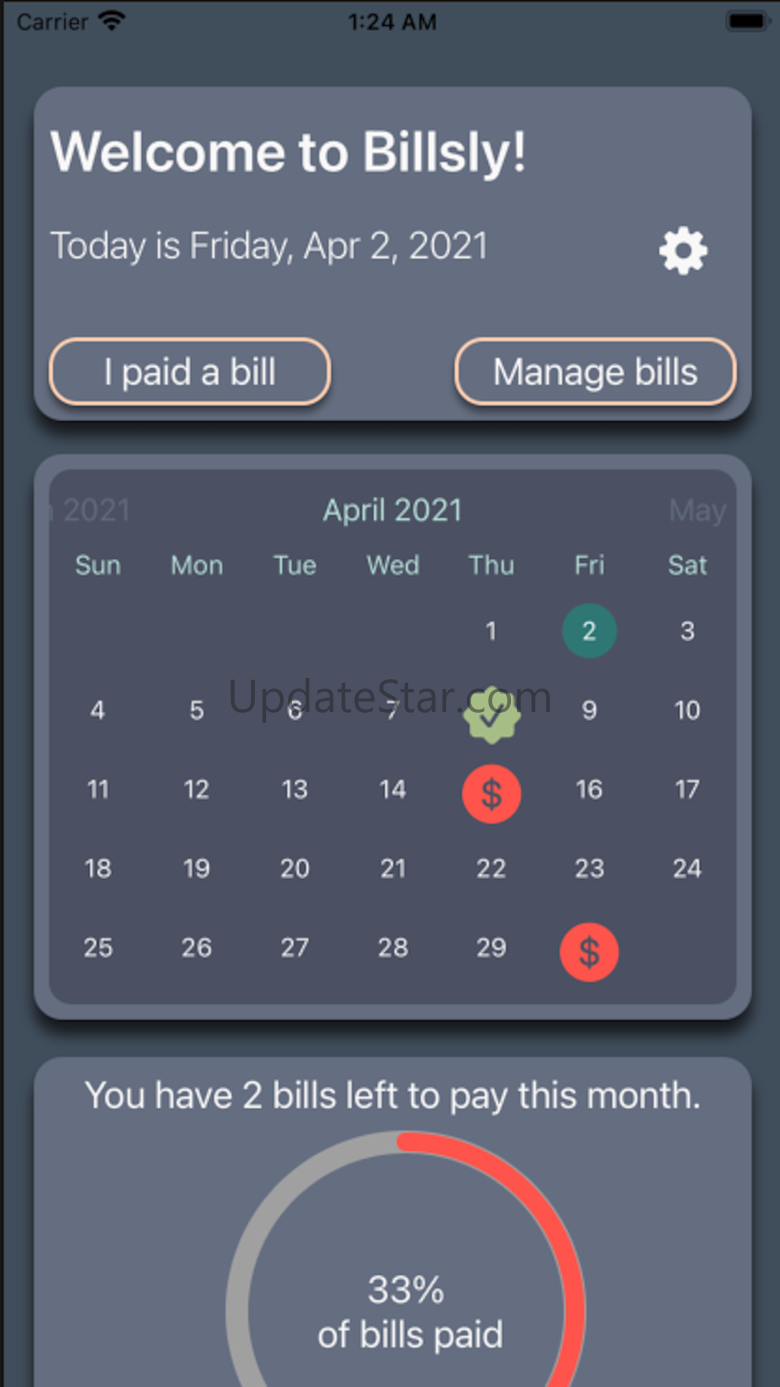 Billsly 1.01