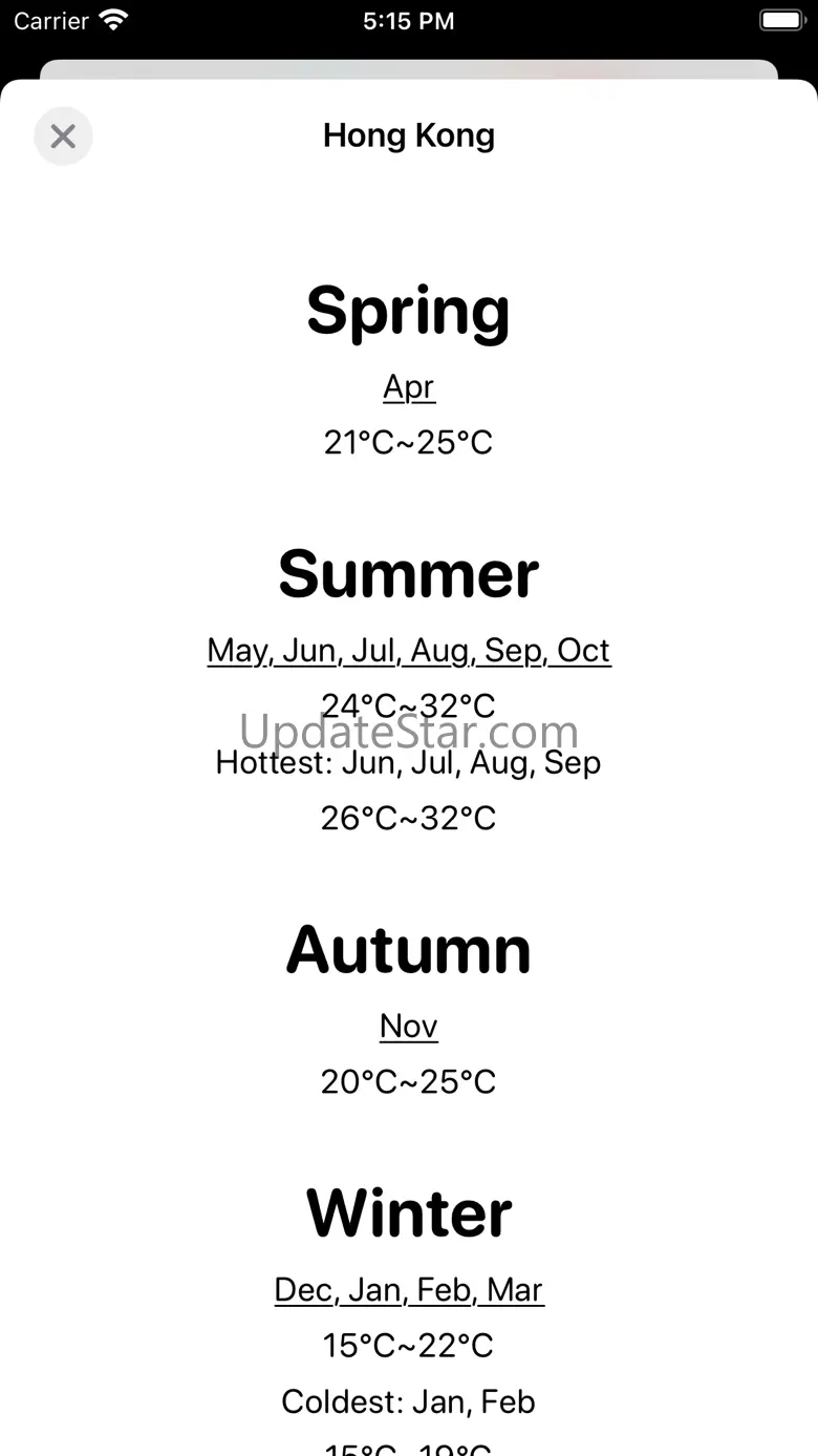 Weather Forecast: Four Seasons 2023.5