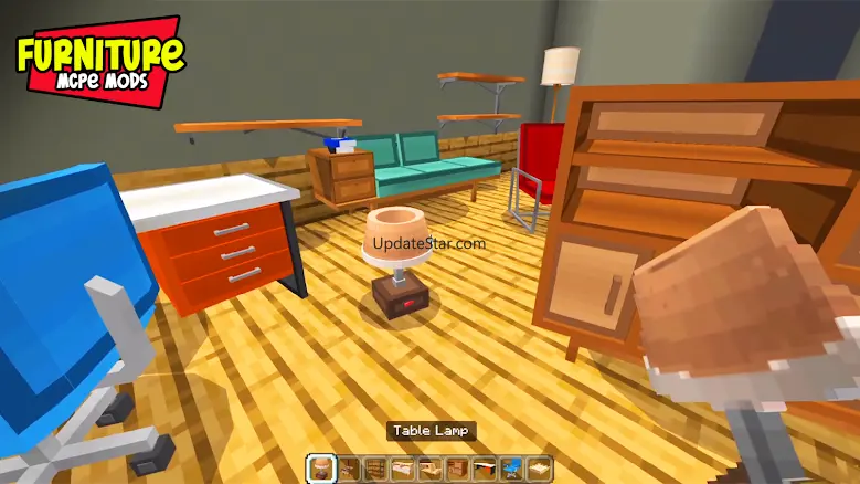 Modern Furniture Minecraft Mod 1.0.1