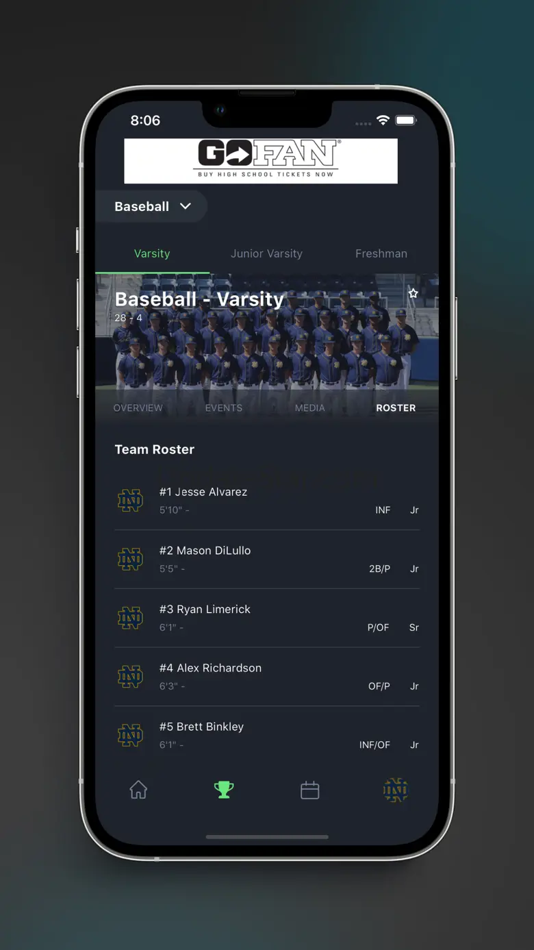 Notre Dame HS 3.2.6