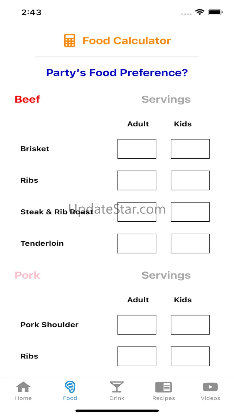 Party Calculator+ 2.5