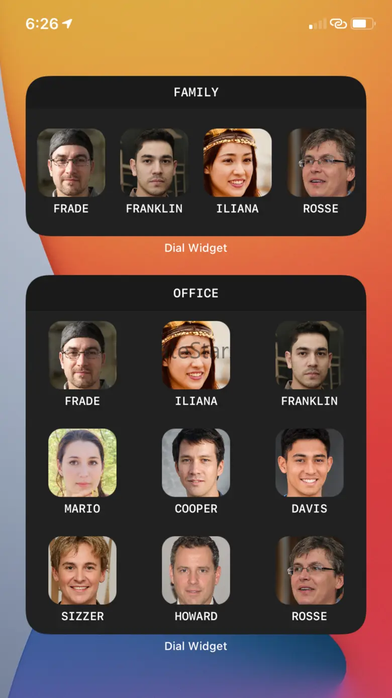 Call Widget : Quick Contacts 1.0.4