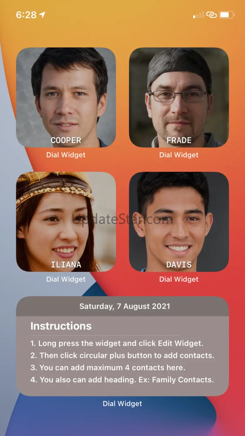 Call Widget : Quick Contacts 1.0.4
