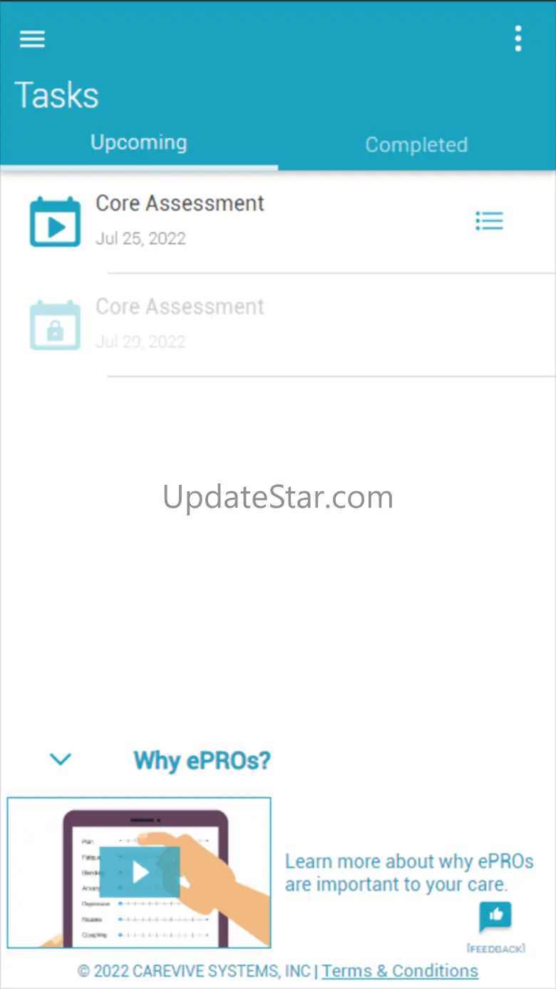 Carevive PROmpt® 7.0.2