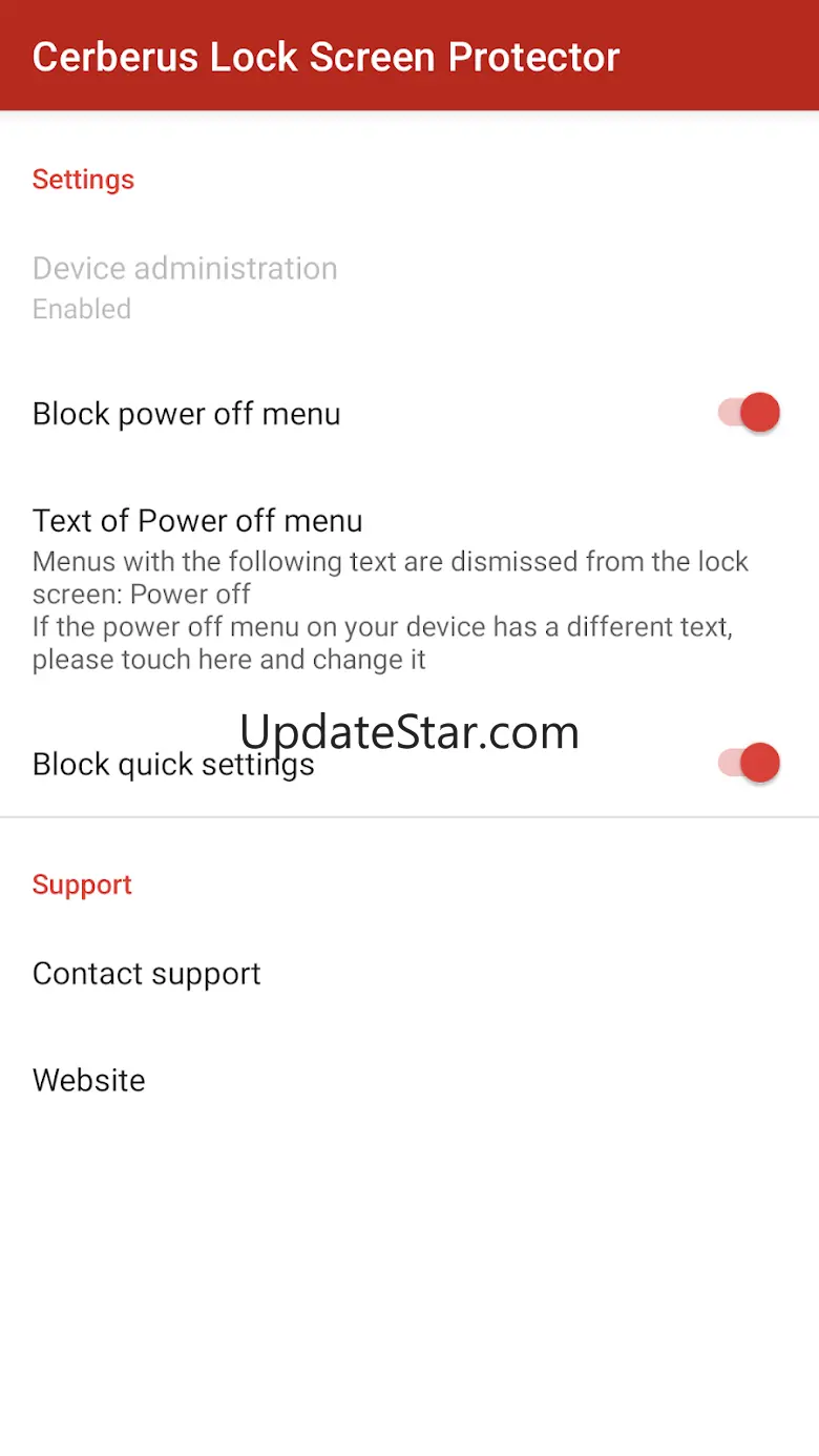 Cerberus Lock Screen Protector 3.5
