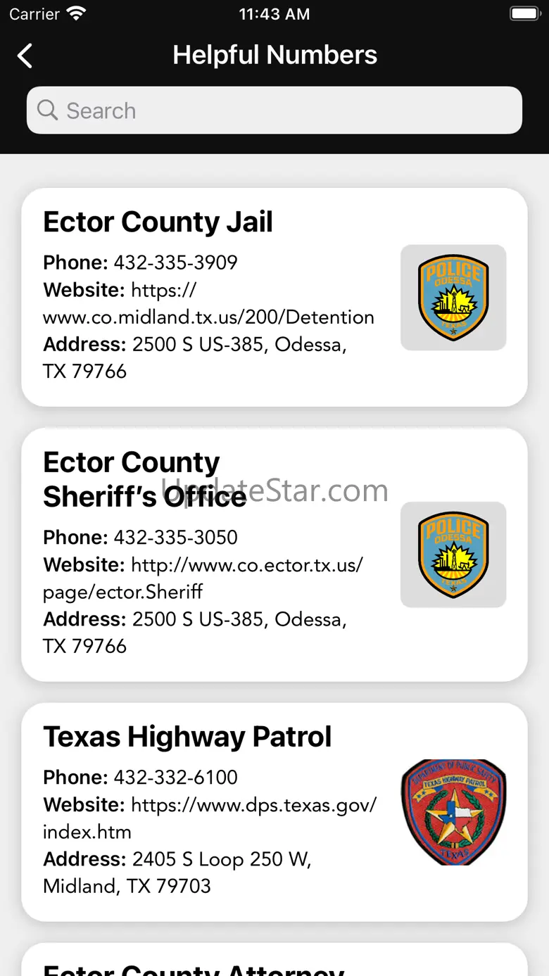 Odessa Police Dept. 2.0.0