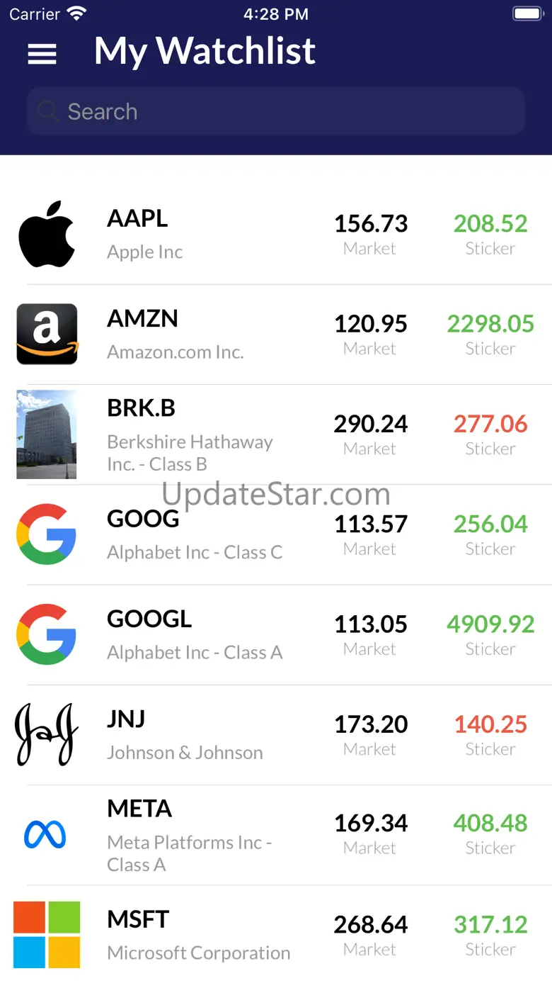 Stock Stickers 1.2.4