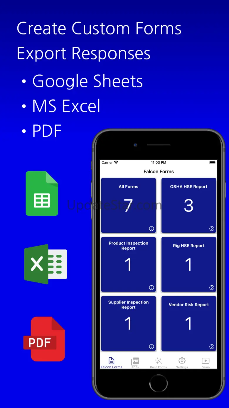 Google Sheets & MS Excel Forms 3.5.4