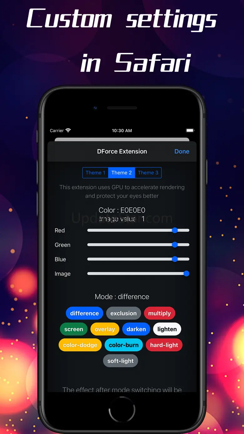 DForce - Safari Dark Extension 2.1