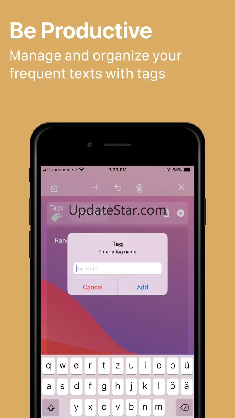 Keyboard+copy&insert TagBoard 1.7
