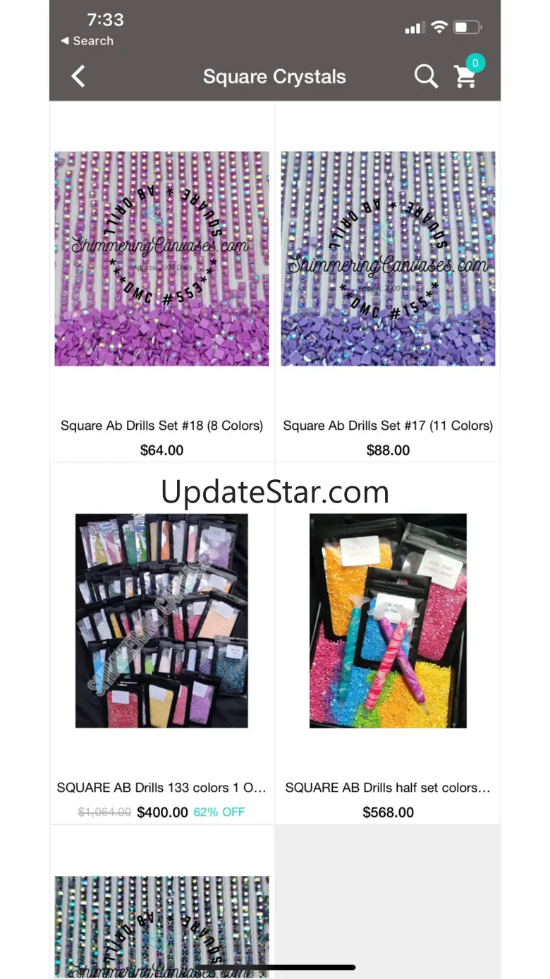 Shimmering Canvases 1.1