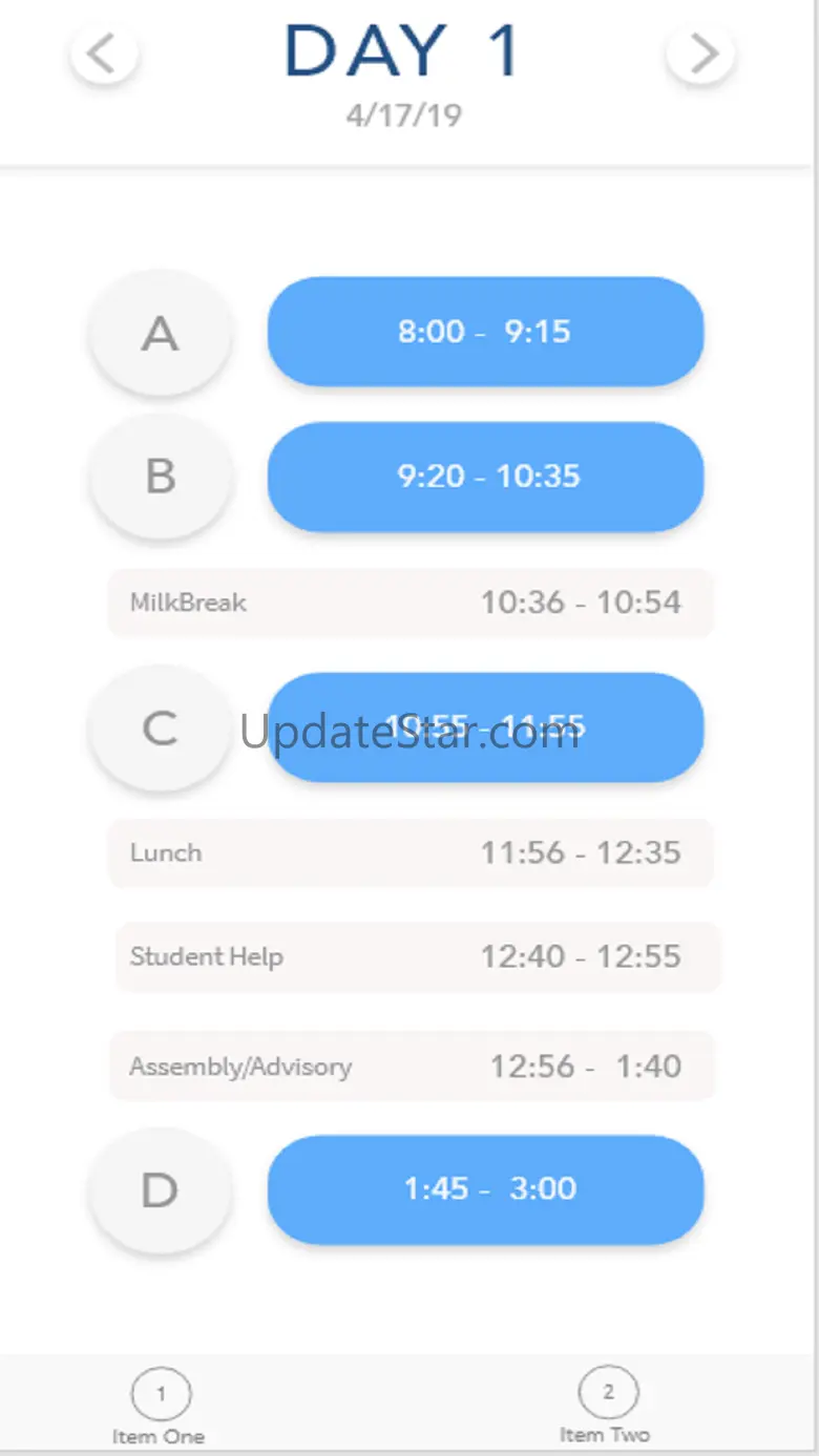 Torrey.Schedule 1.0