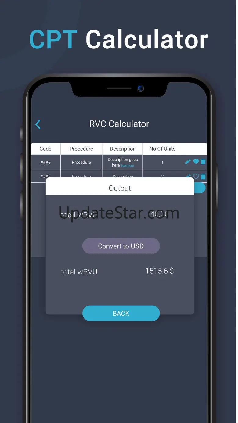 CPT Code Calculator 1.0.7