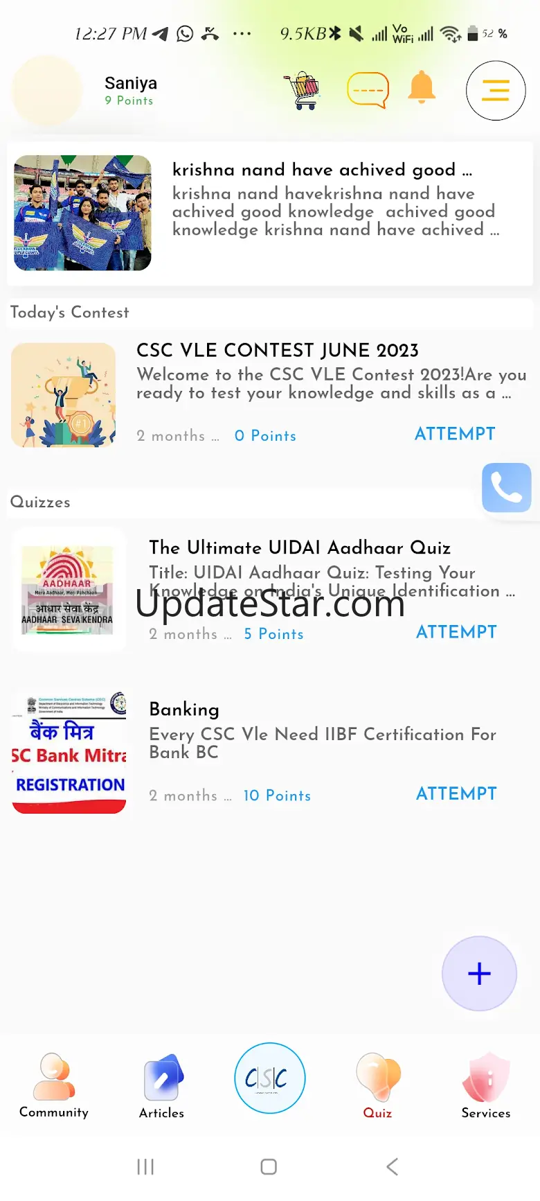 CSC VLE SOCIETY - CSC NEWS STP 1.20