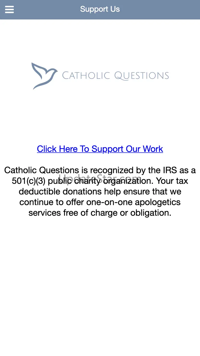 Catholic Questions Corporation 3.5.0