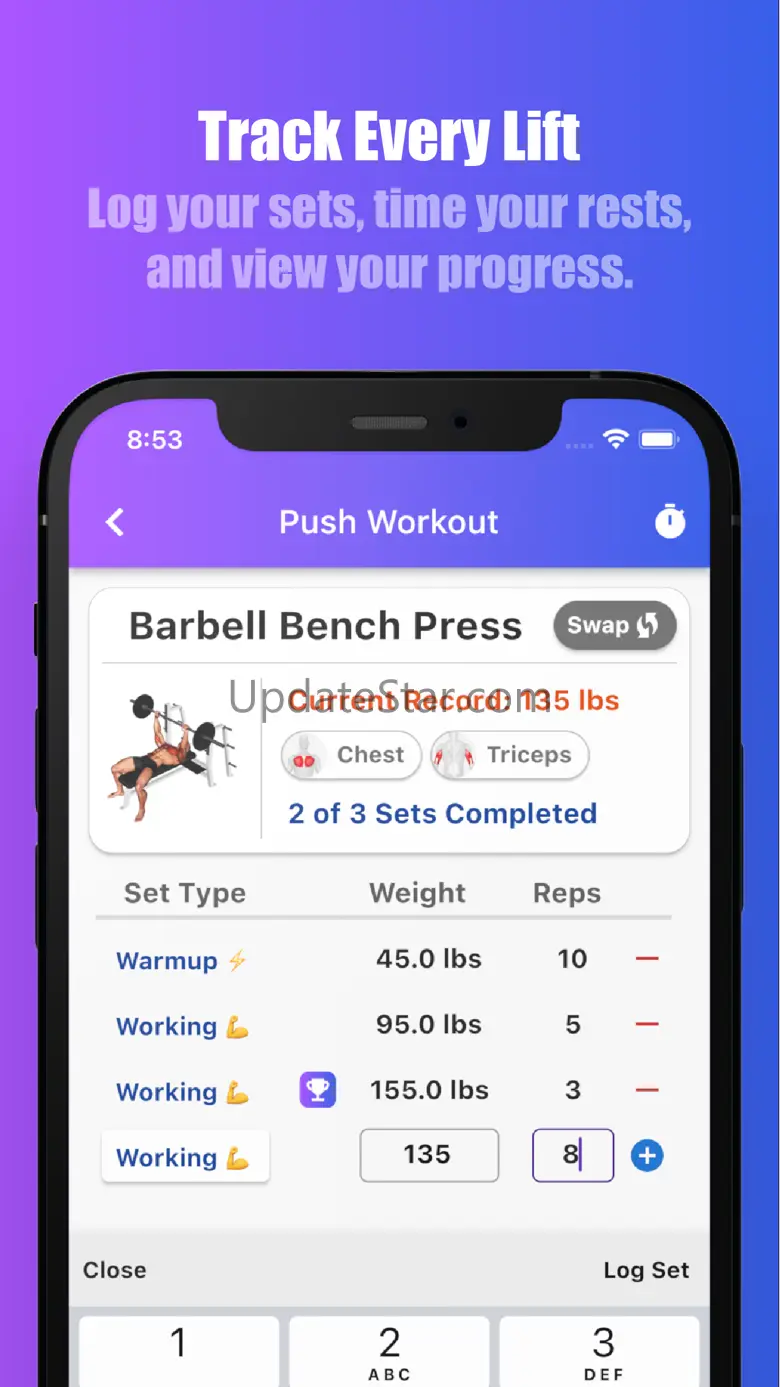 Bench Gym Log: Workout Tracker 3.3.0