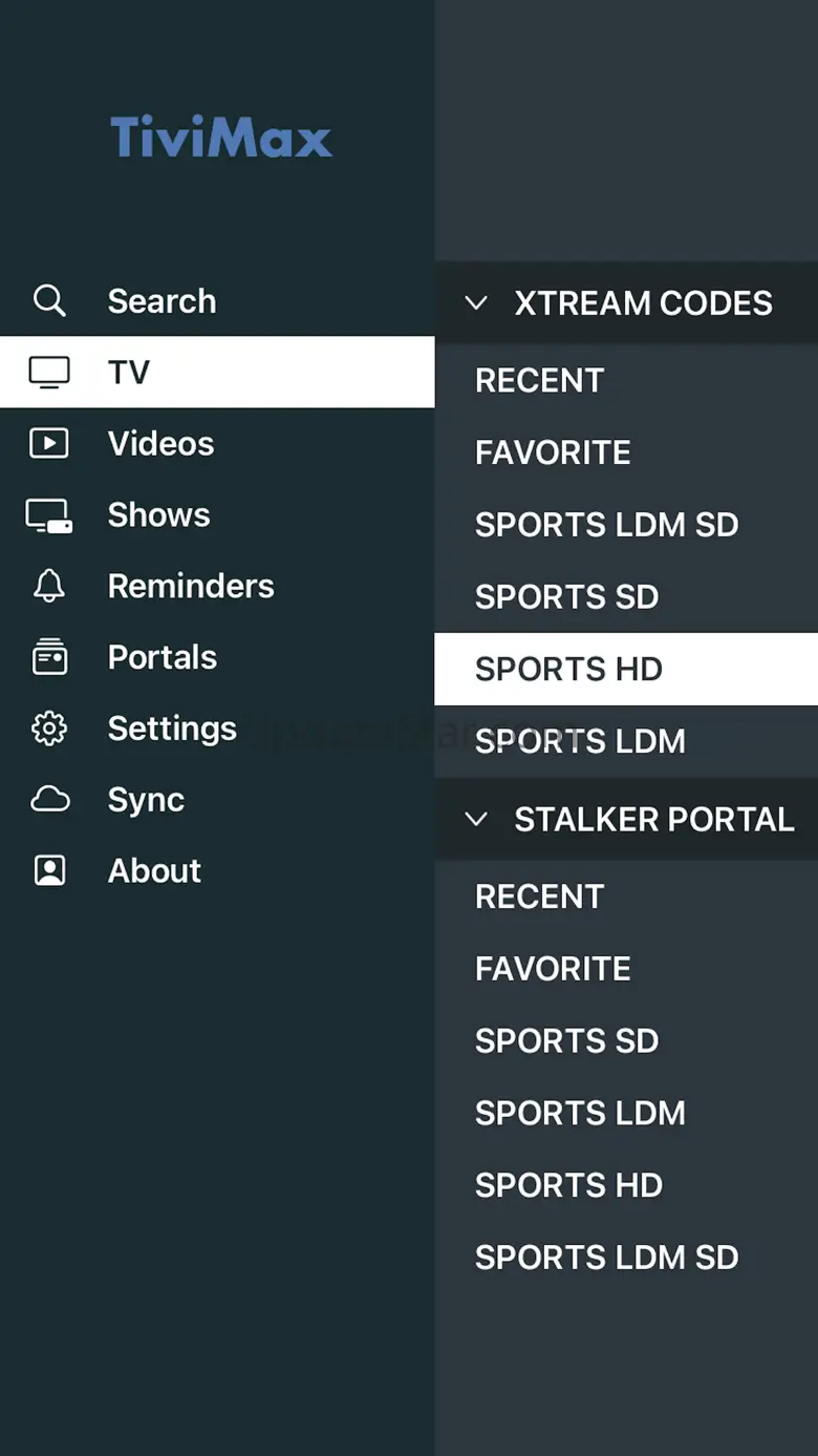 Tivimax IPTV Player (Mobile) 3.4.0