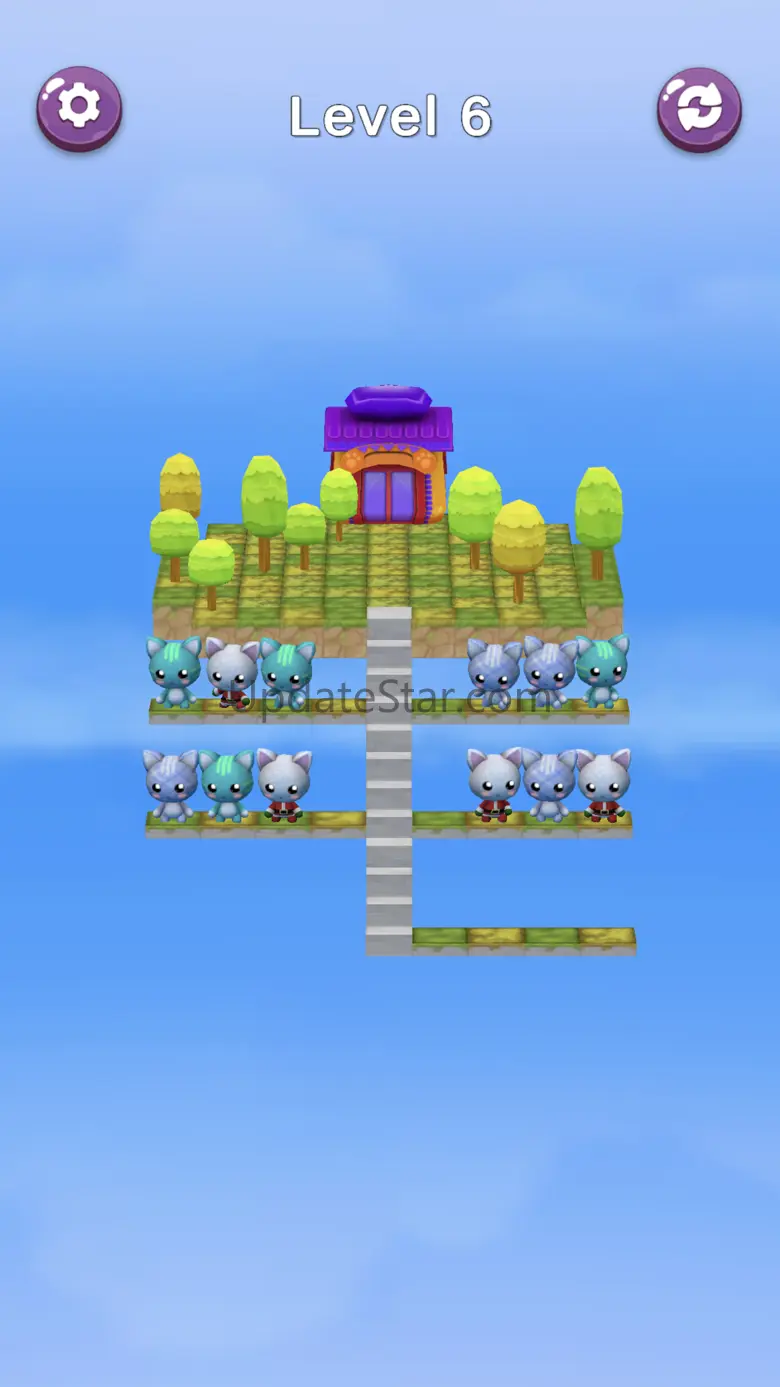 Cat Sort 3D- Sort the Cats 1.0