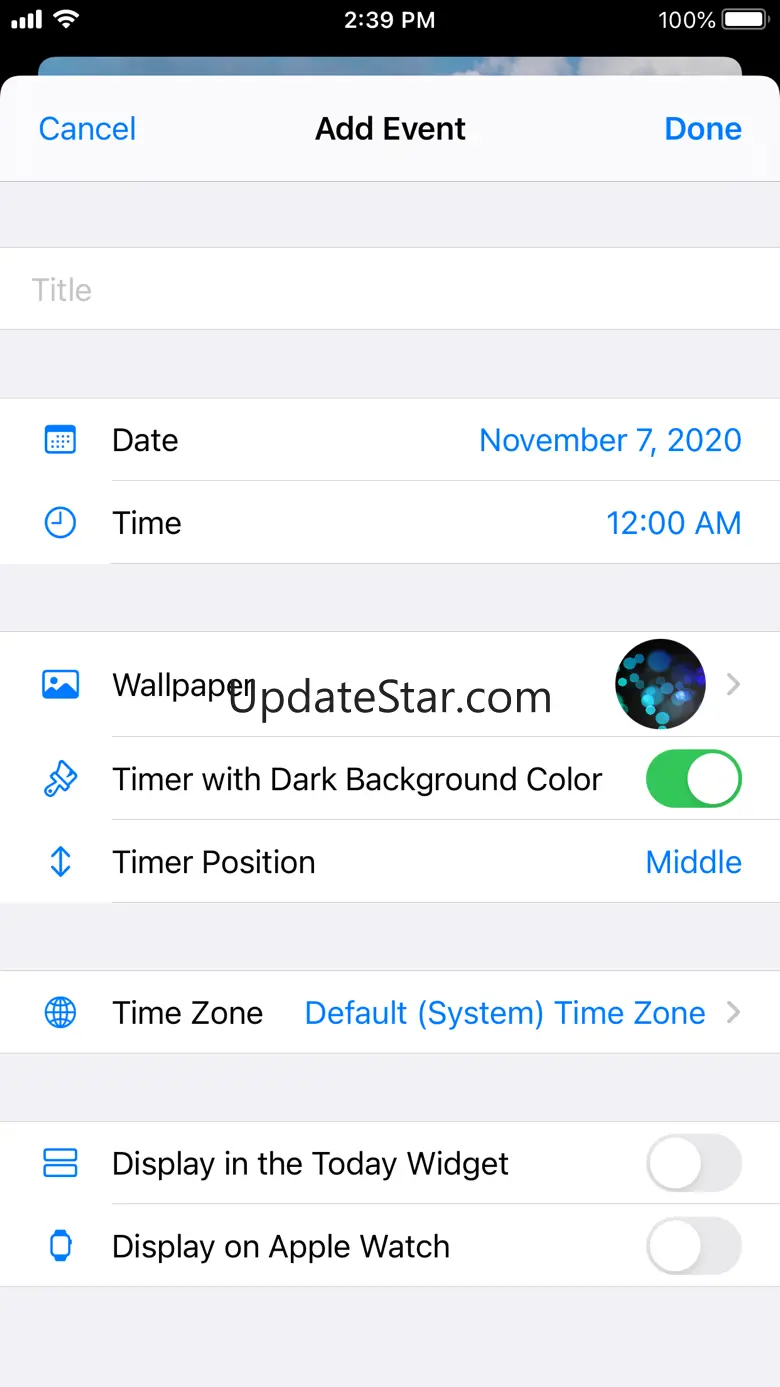 Countdown Star 2.7.6