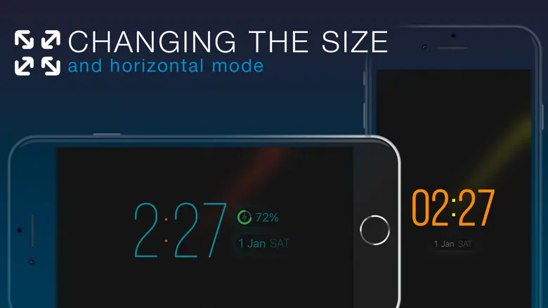 ClockPhone big digital clocks 2.2