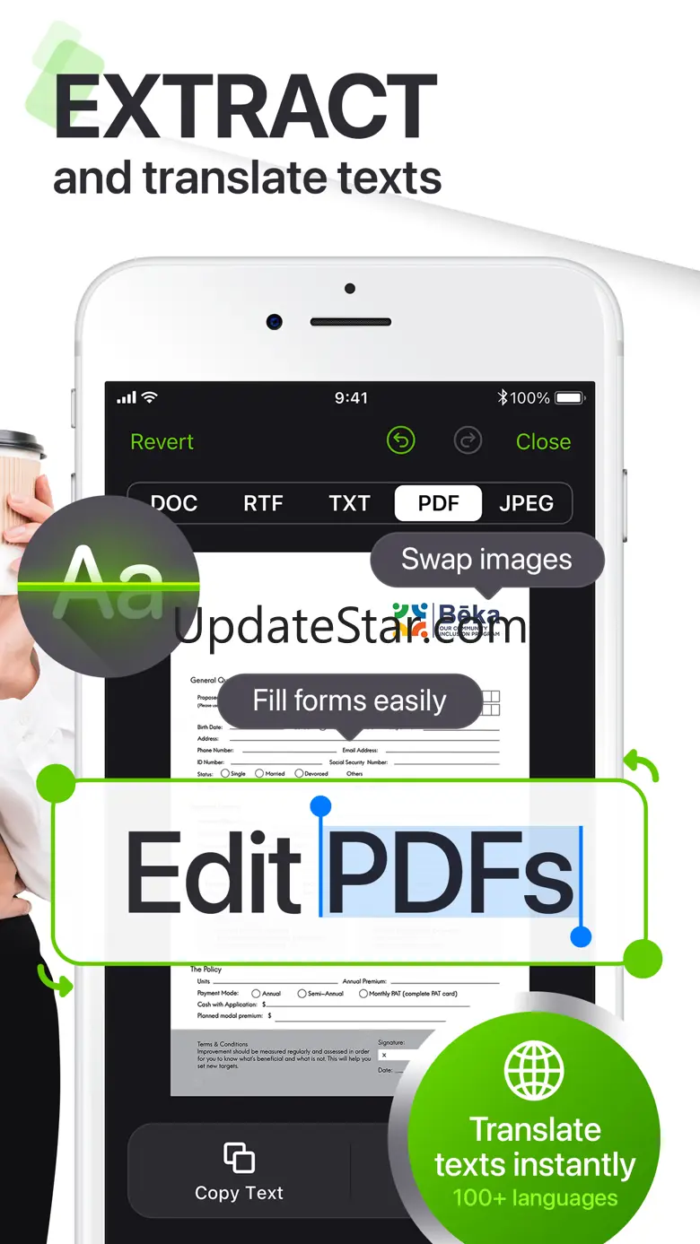 My Scanner: Scan to PDF & Edit 7.3