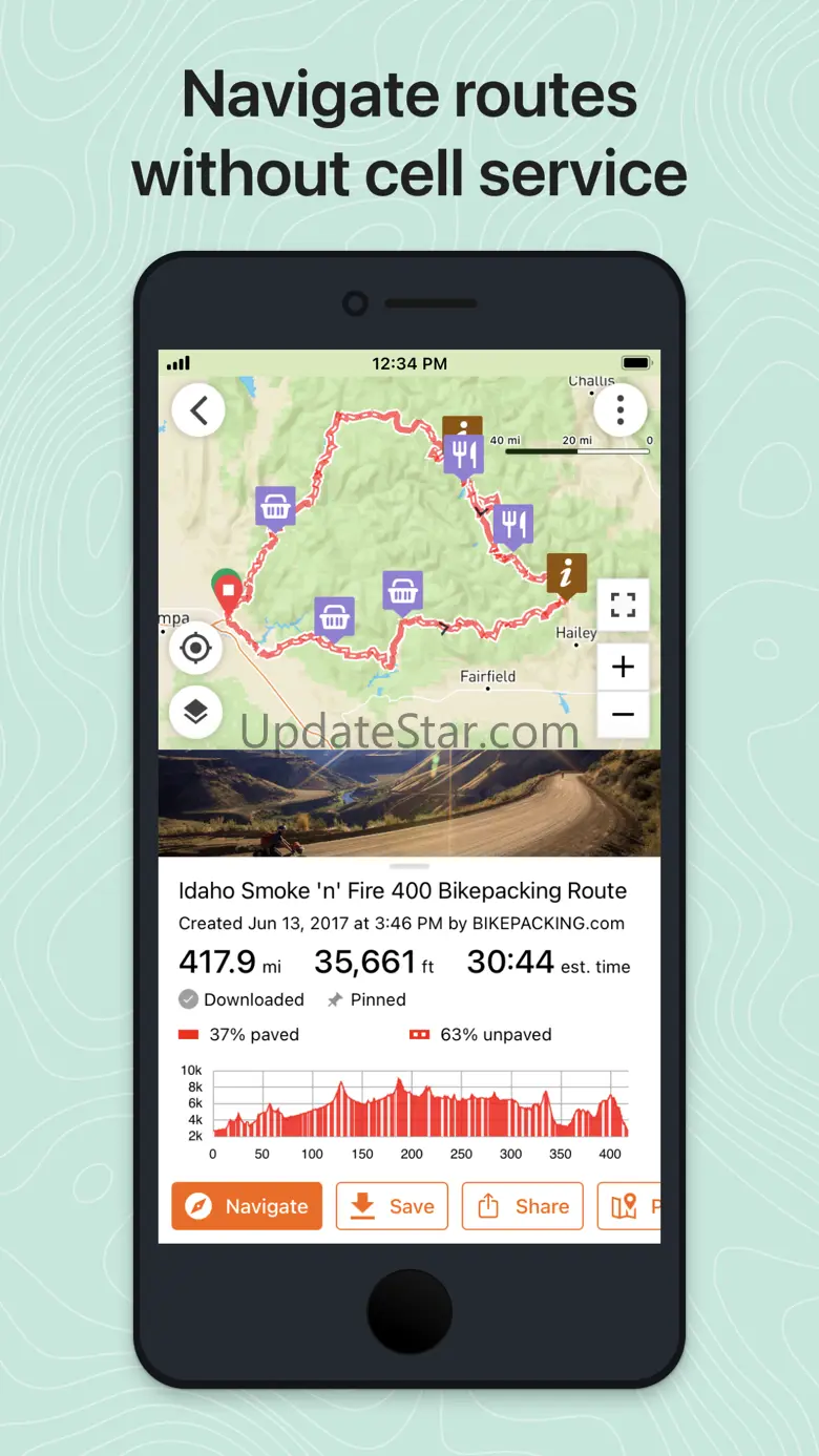 Ride with GPS: Bike Trails 3.5.12