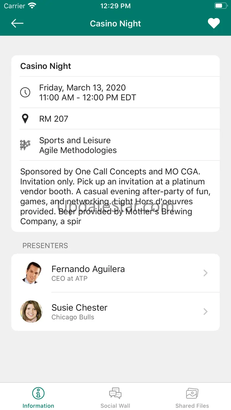 Conference Attendee 3.7.0