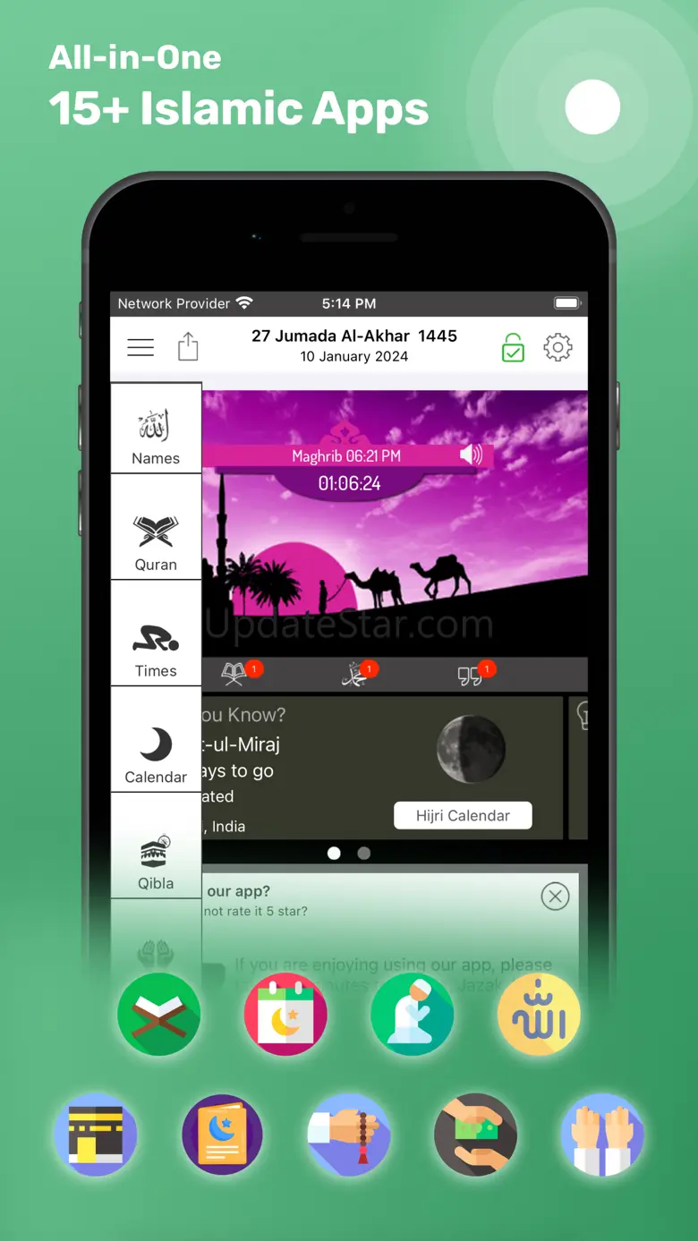 Islamic Calendar & Prayer Apps 13.4