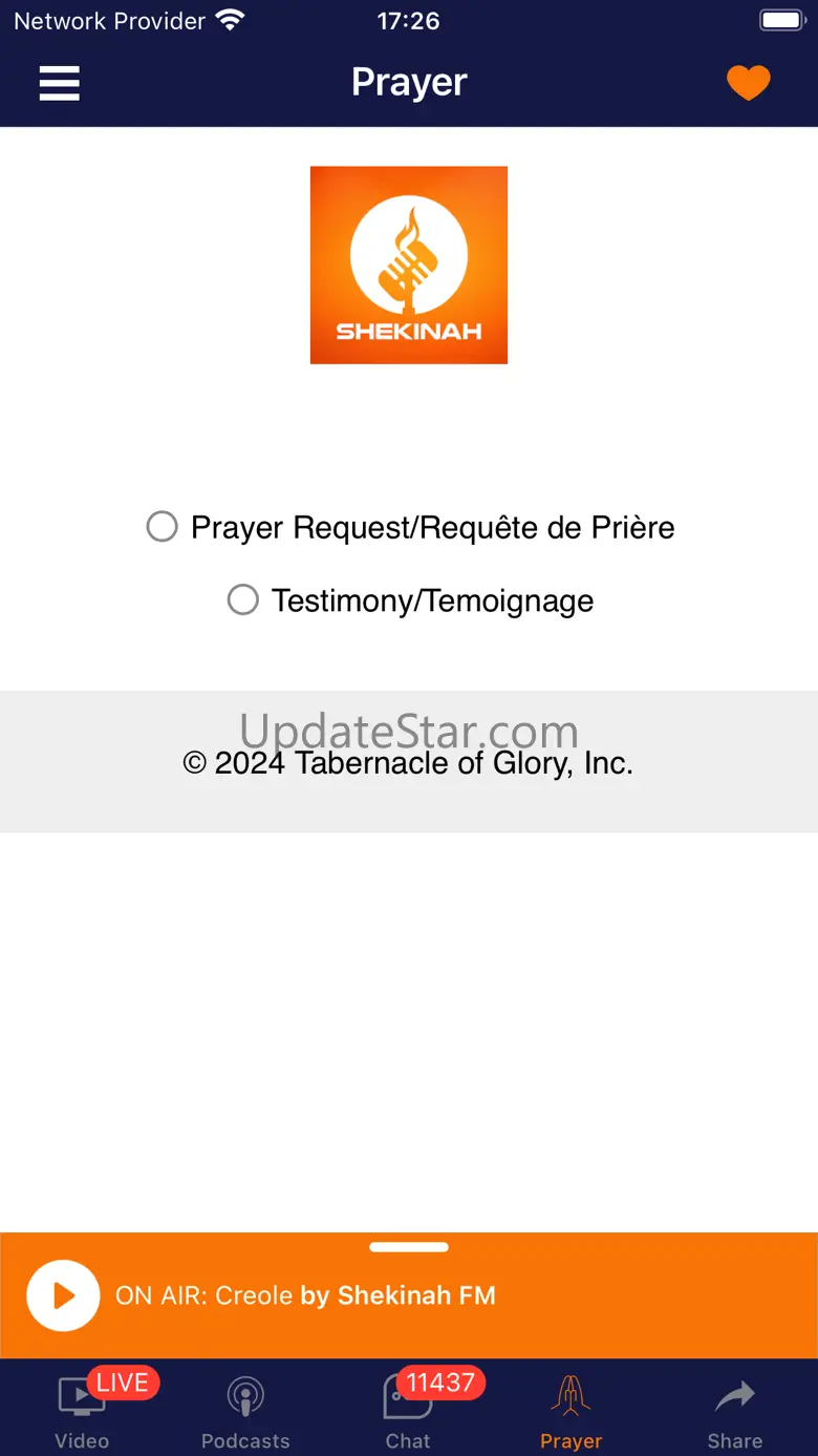Shekinah App 8.00.008